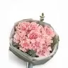 9 больших ароматных роз Pink Mondial 